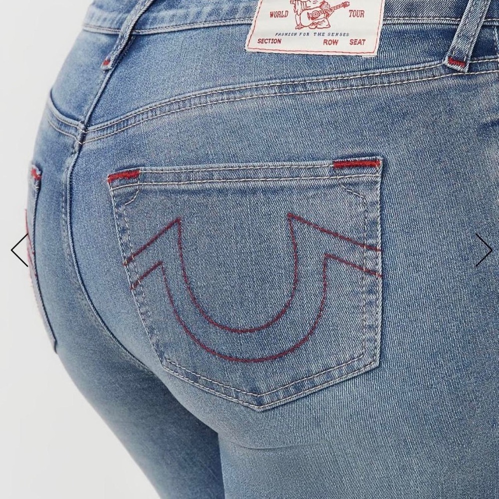 NWT Jennie Mid Rise True Religion Curvy Jeans